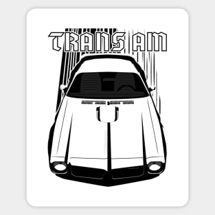 Firebird Transam 1973 - Dark Transparent/Multi Color Sticker